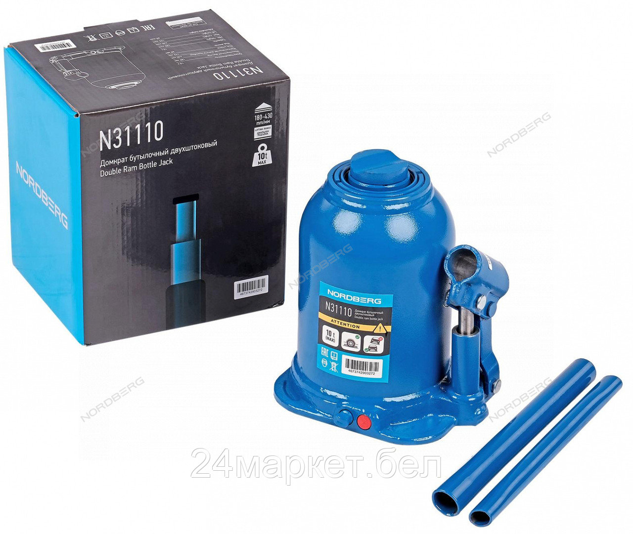 Бутылочный домкрат Nordberg N31110 10т