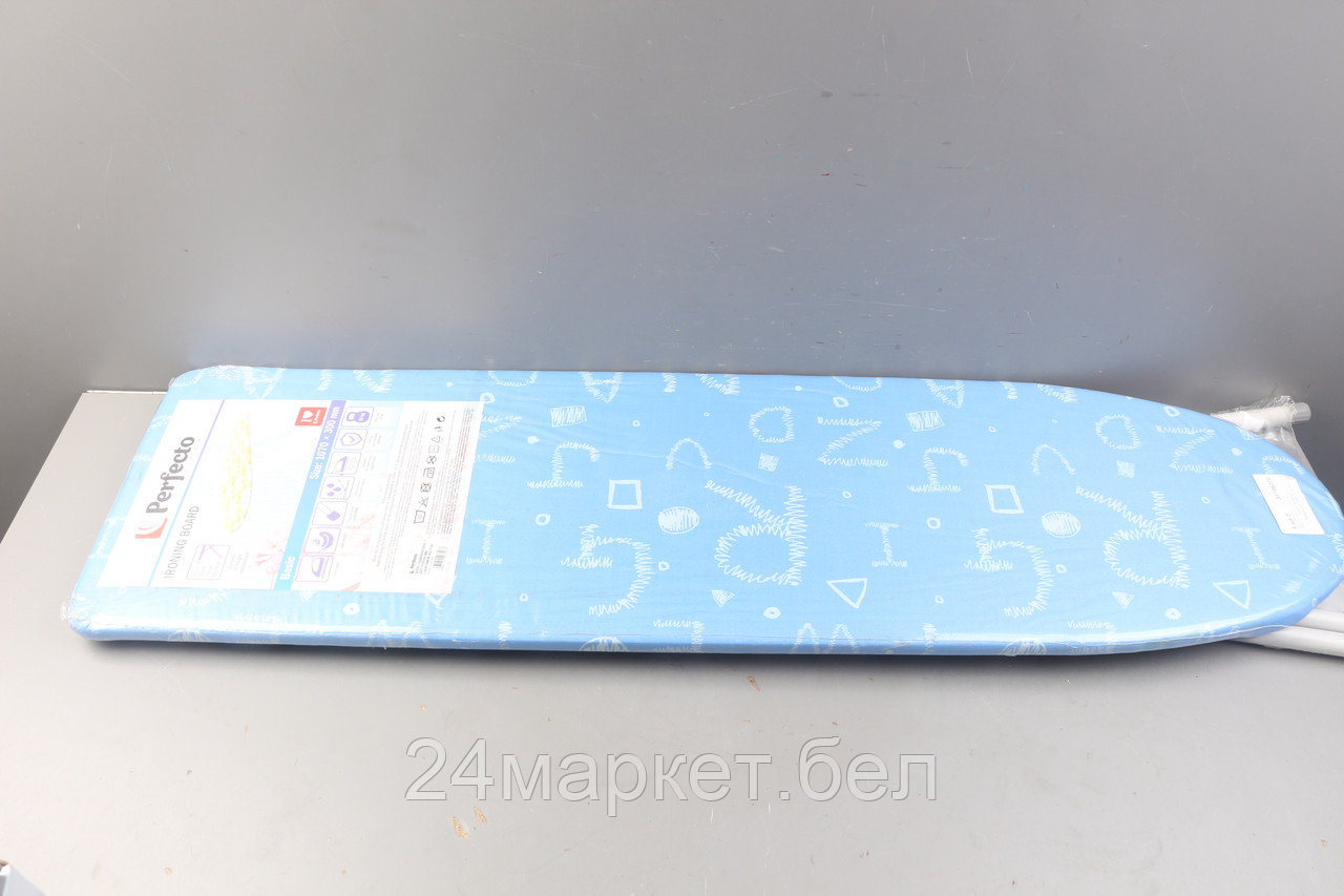 Доска гладильная Basic 3 (ДСП 1070х300 мм), с подставкой под утюг, PERFECTO LINEA уцененный (15049