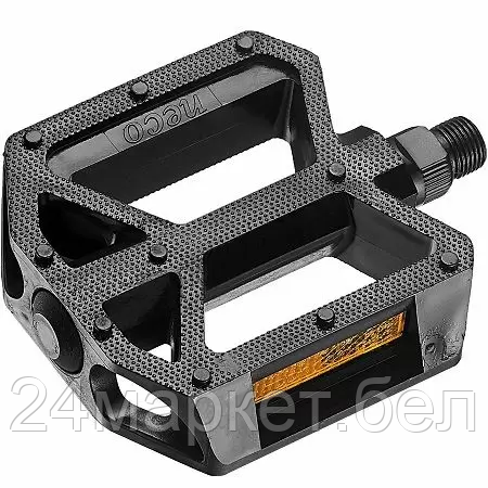 ПЕДАЛИ ВЕЛОСИПЕДНЫЕ WP408 BK, 9/16", 112X96 MM, NC11006 NECO