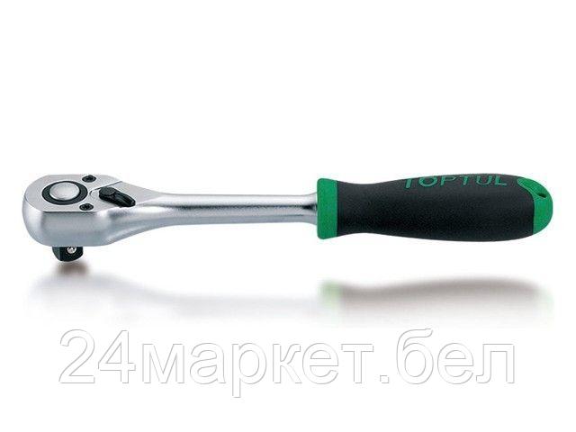 TOPTUL Тайвань Трещотка 1/4" 36зуб. 150мм TOPTUL (CJBG0815)