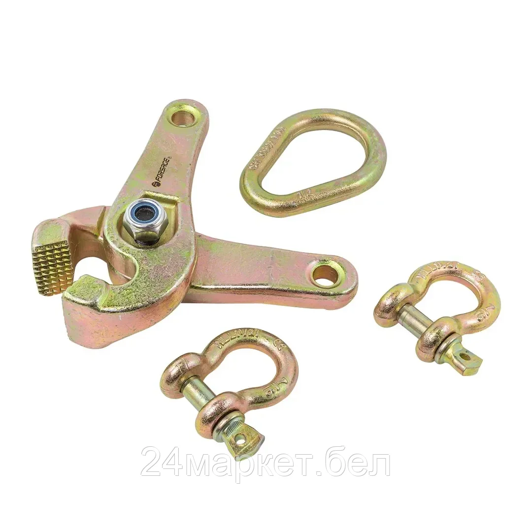 FORSAGE Захват для кузовных работ Х-образный самозажимной (макс.усилие 3т) Forsage F-62510