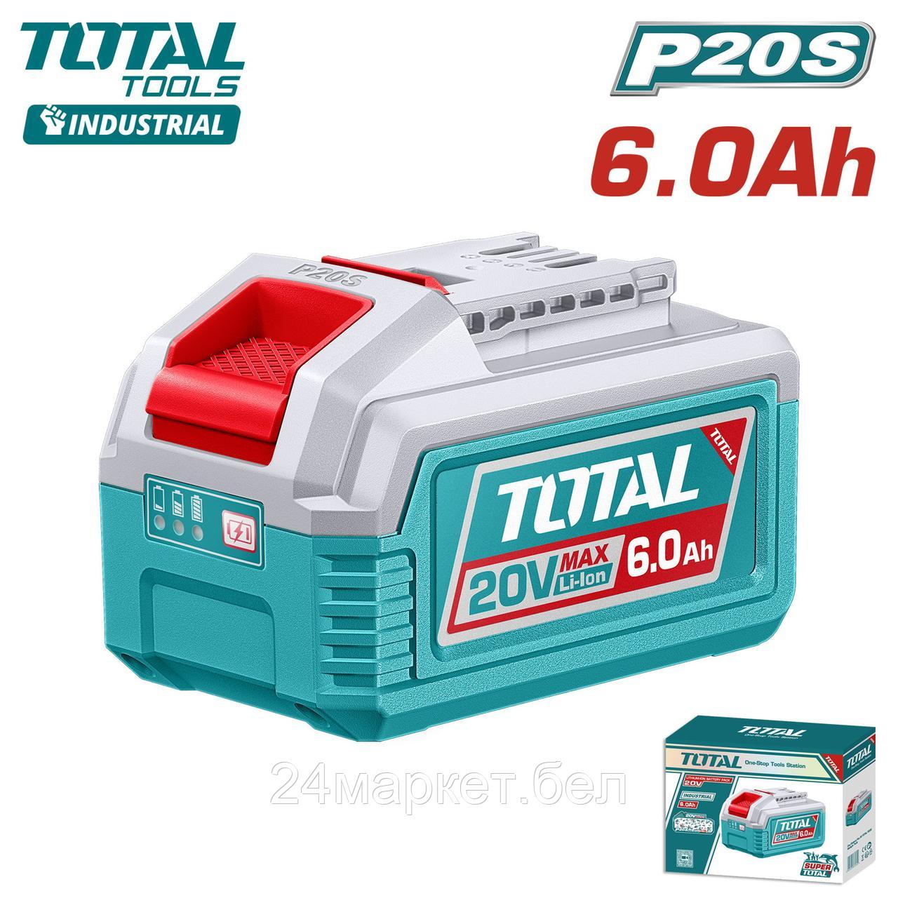 Аккумулятор Total TFBLI2060 (20В/6 Ah)