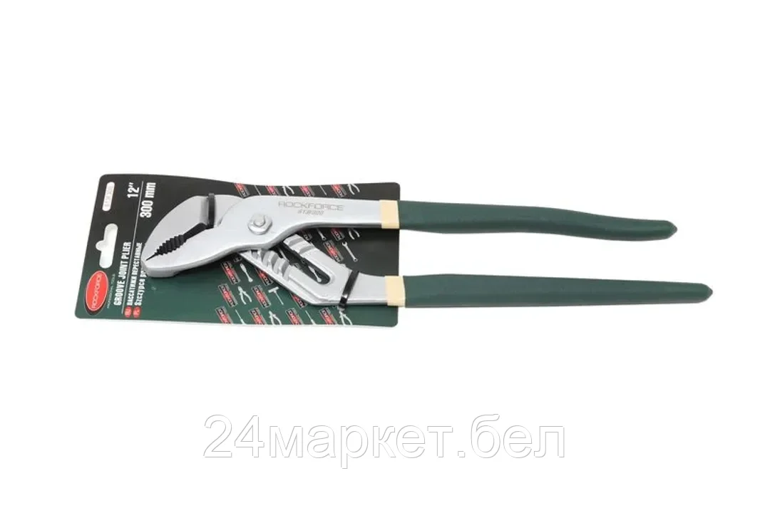 Rock FORCE Пассатижи переставные Cr-V 12" -300мм, на блистере Rock FORCE RF-613F300