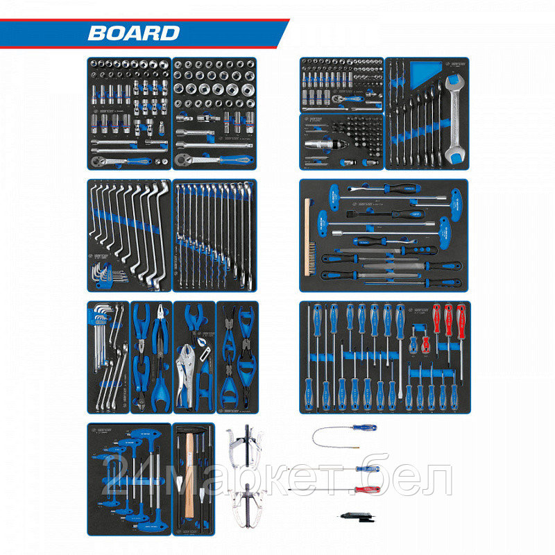 Универсальный набор инструментов King Tony Board 934-325MRVD (325 предметов)