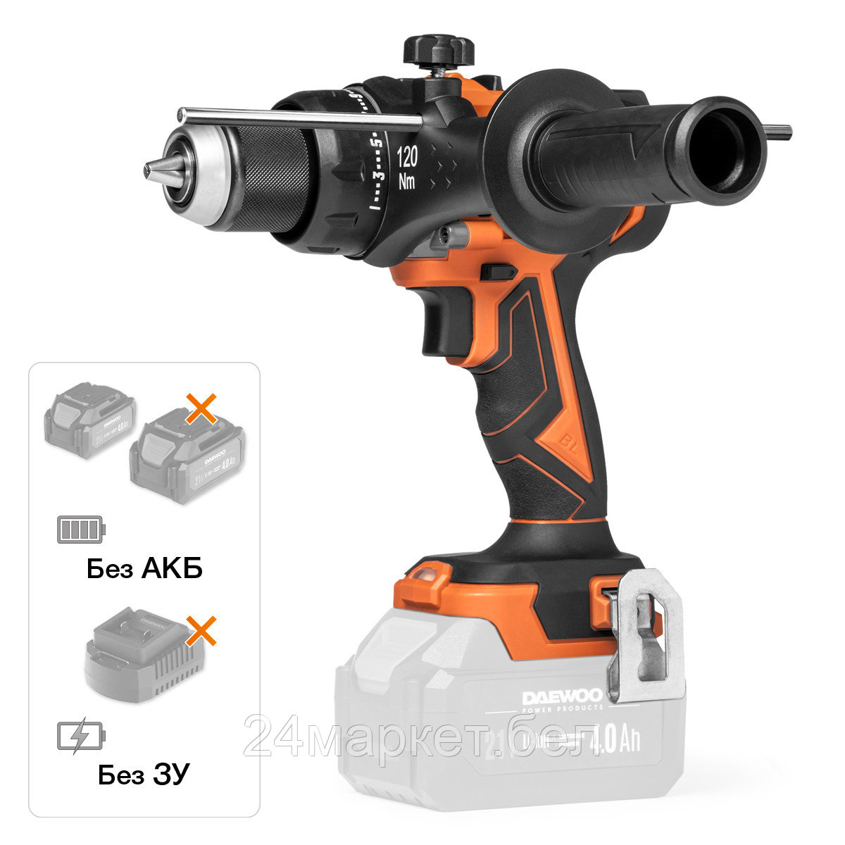Дрель-шуруповерт аккумуляторная DAEWOO DAA 6521Li
