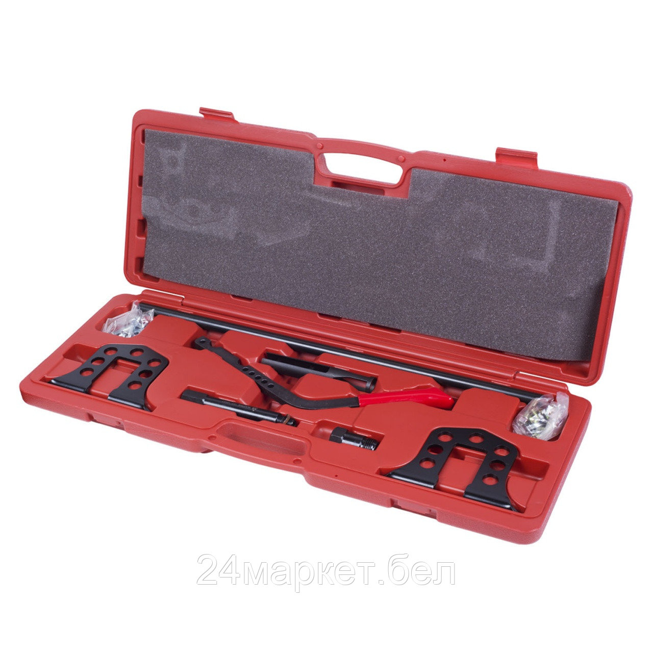 МАСТАК 103-10007C МАСТАК Рассухариватель клапанов универсальный, кейс, 7 предметов