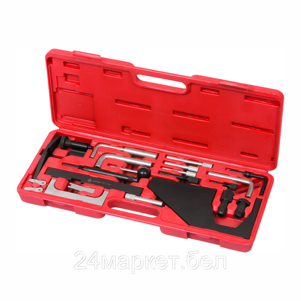 МАСТАК 103-21401C МАСТАК Набор фиксаторов распредвала / коленвала, FORD / MAZDA, кейс, 21 предмет