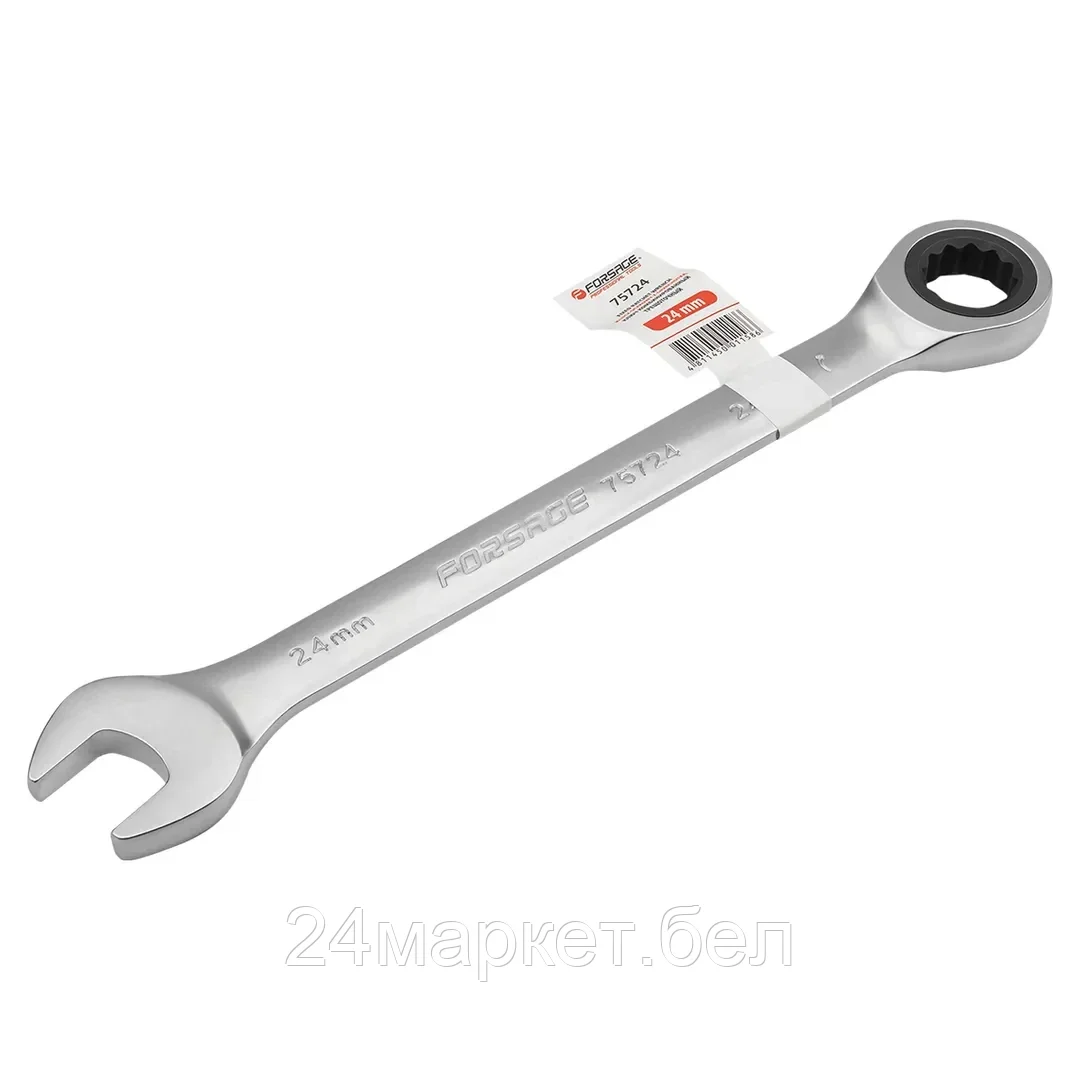 FORSAGE Ключ комбинированный трещоточный 24мм Forsage F-75724
