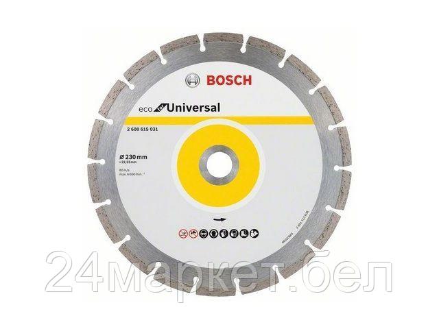 BOSCH Китай Алмазный круг 230х22 мм универс. сегмент. ECO UNIVERSAL BOSCH (сухая резка)