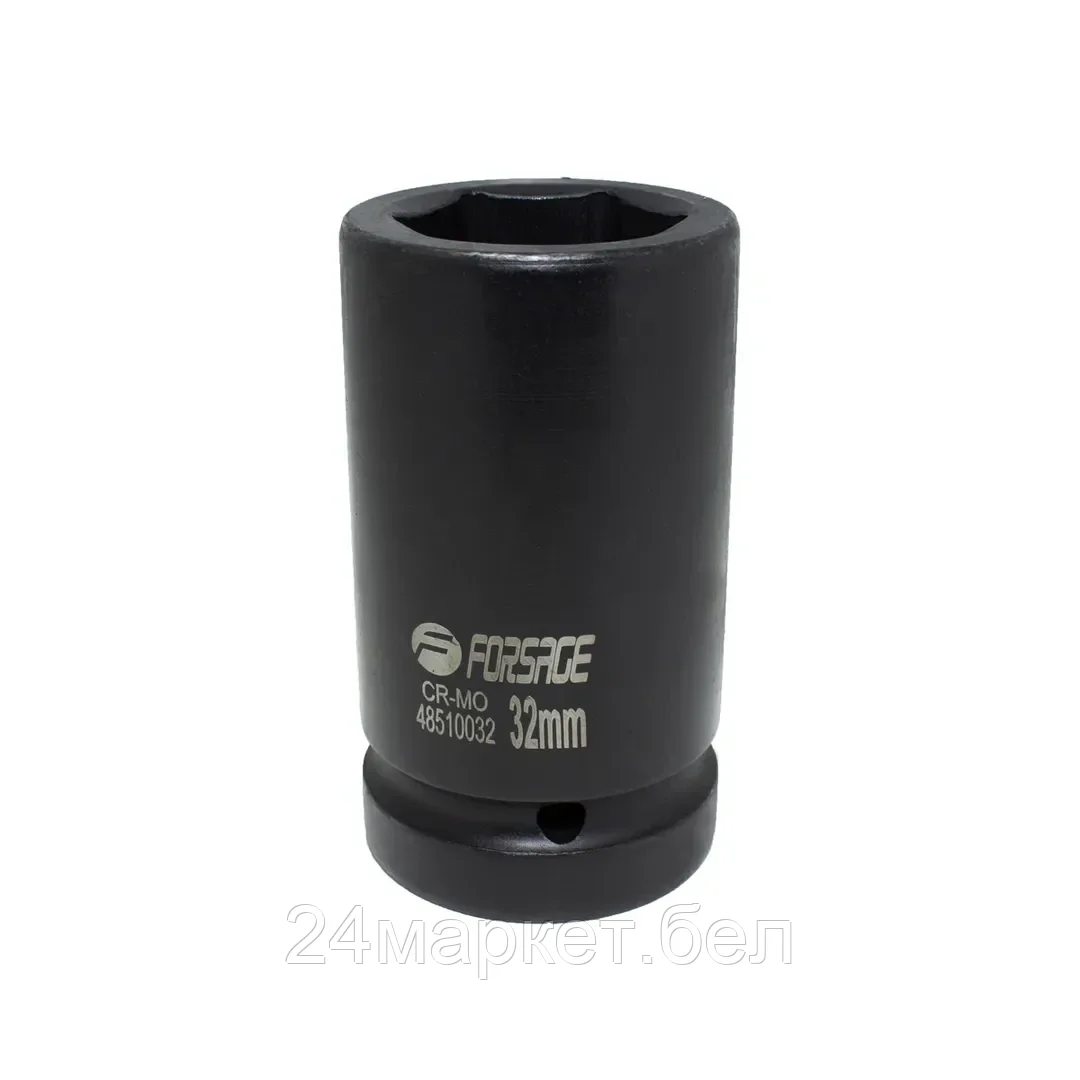 FORSAGE Головка ударная глубокая 32мм 1" 6гр. Forsage F-48510032