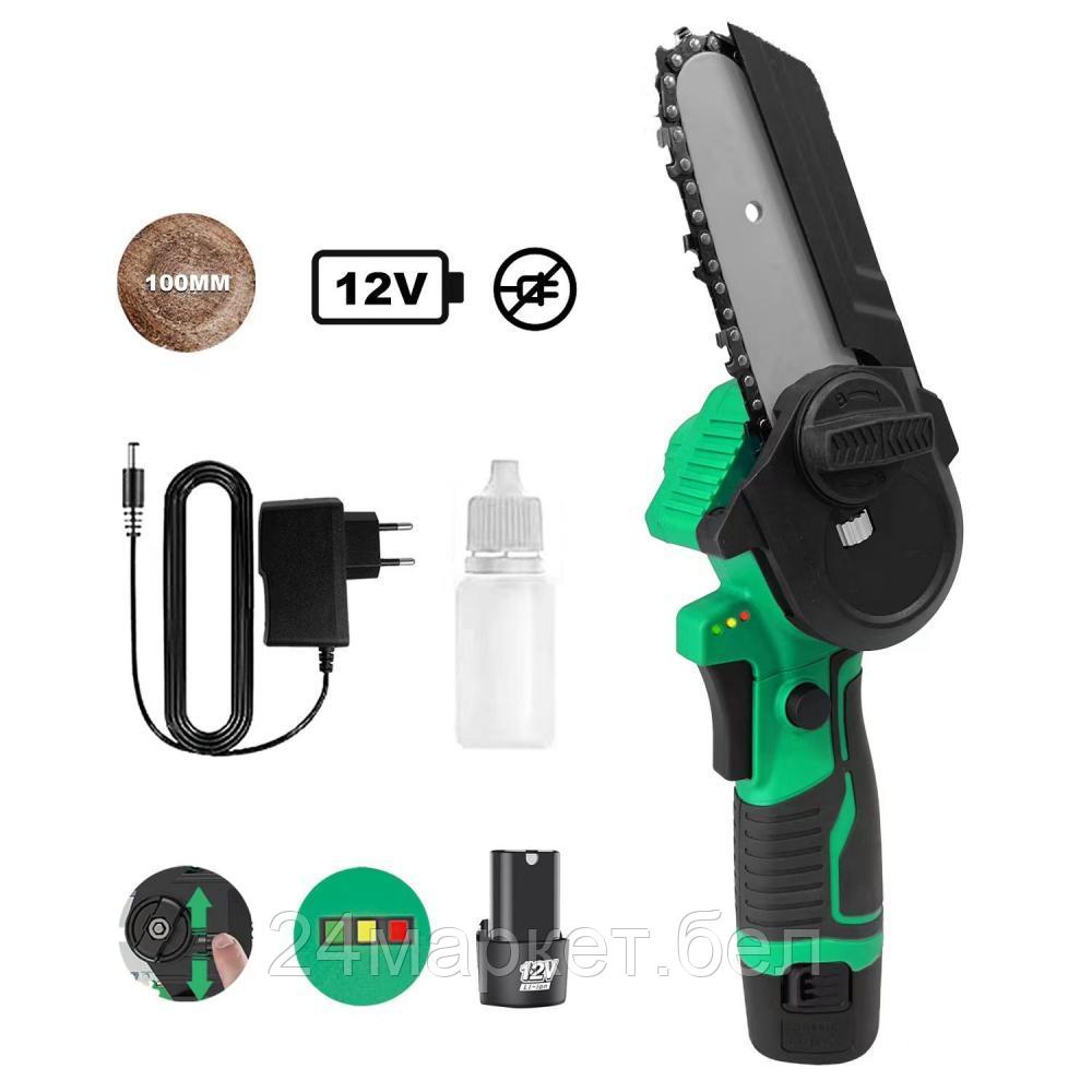 Zitrek GreenSaw 12 082-1859 (с 2-мя АКБ)