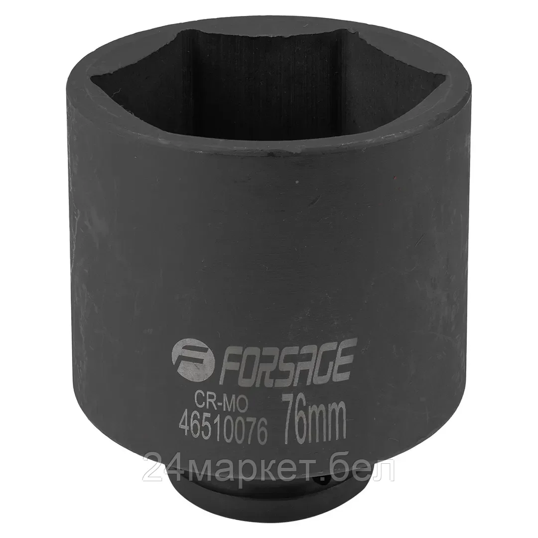 F-46510076 Forsage Головка ударная глубокая 3/4", 76мм (6гр.)