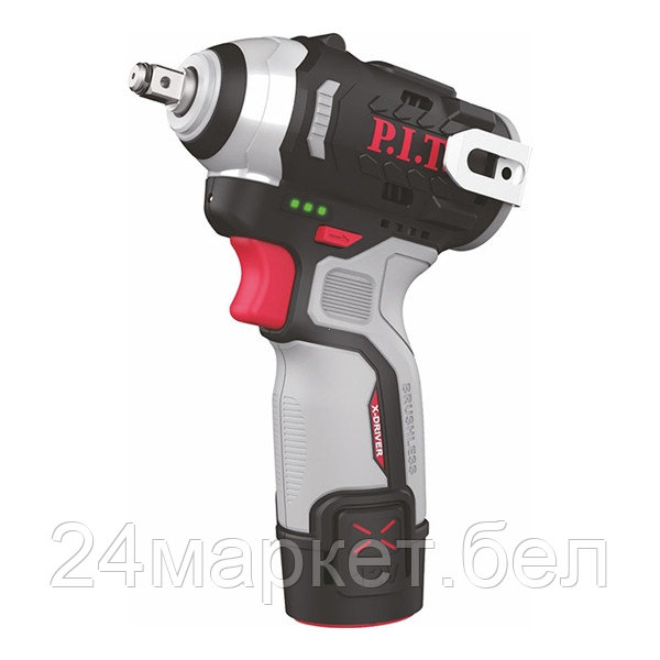 Гайковерт P.I.T. PIW12K-120A/2 (с 2-мя АКБ)