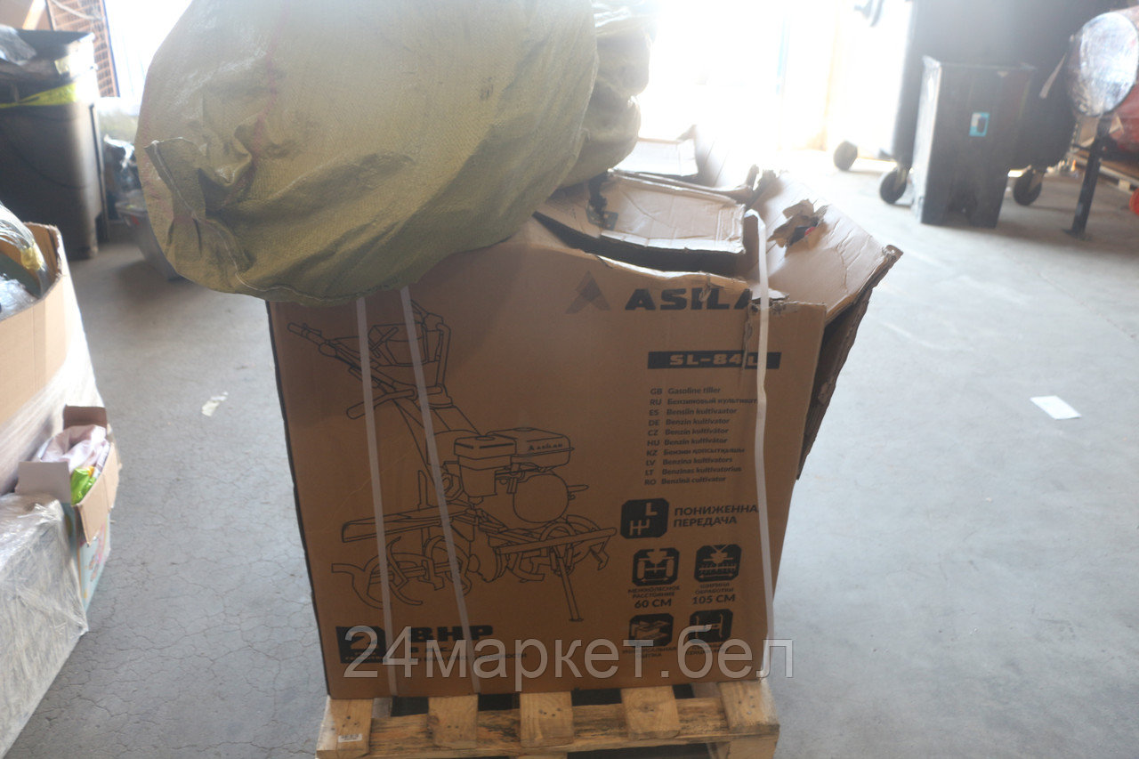 Культиватор бензиновый ASILAK SL-84L колеса 5.0-12 уцененный (0466830000)