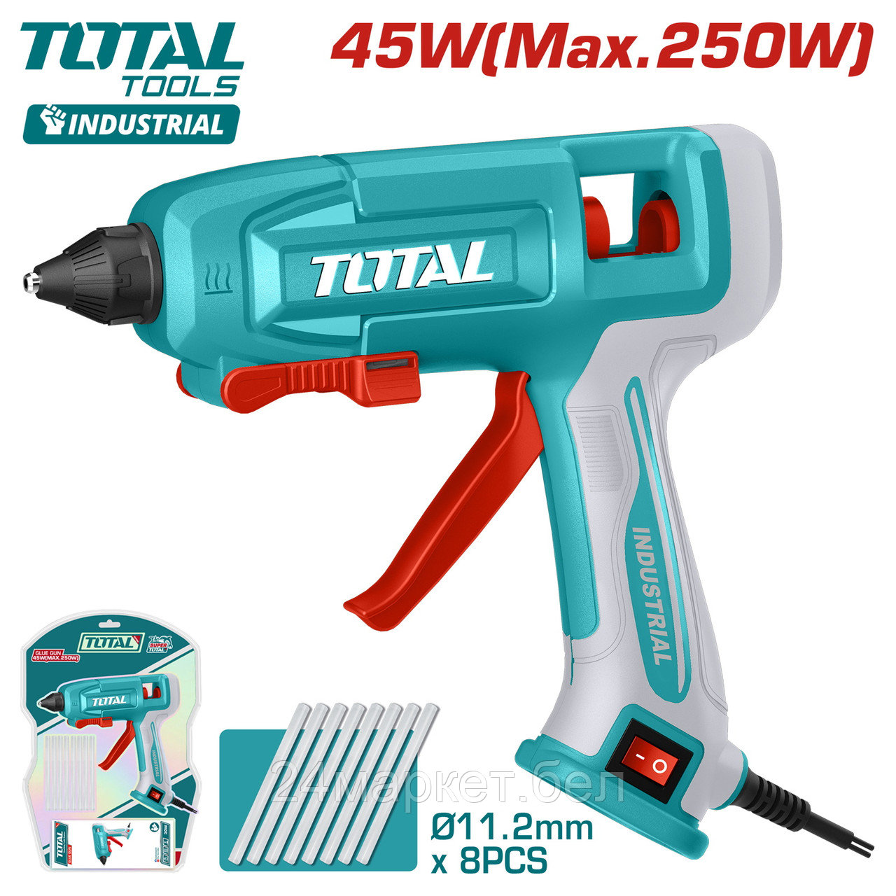Термоклеевой пистолет Total TT401116