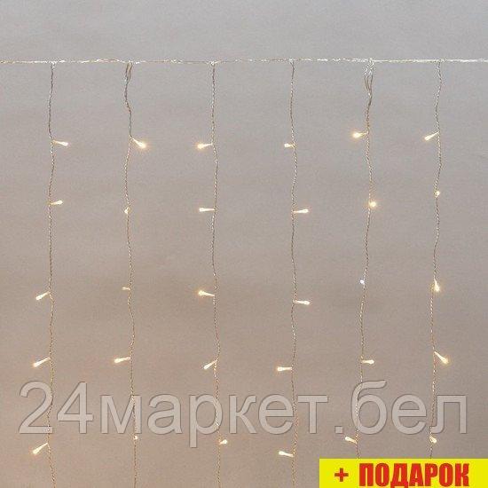 Новогодняя гирлянда Neon-Night Дождь светодиодный 2х3 м 235-556 (теплый белый)