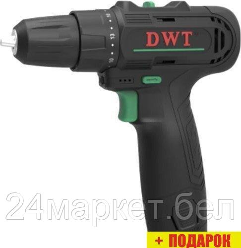 Дрель-шуруповерт DWT ABSP-12 NF-2 BMC (с 2-мя АКБ, кейс)