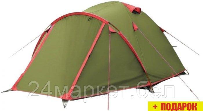 Треккинговая палатка TRAMP Camp 2 (зеленый)