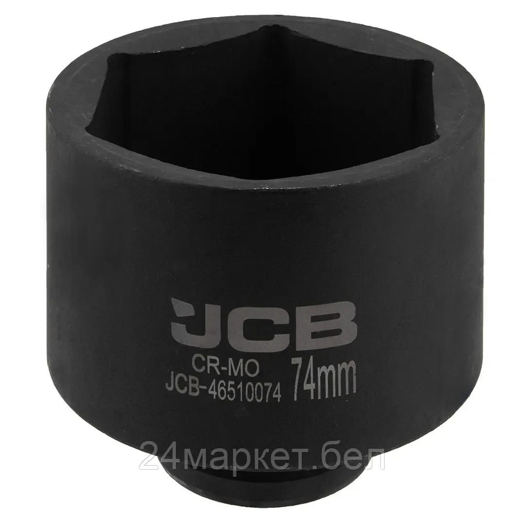 JCB-46510074 Головка ударная глубокая 3/4", 74мм (6гр.) JCB