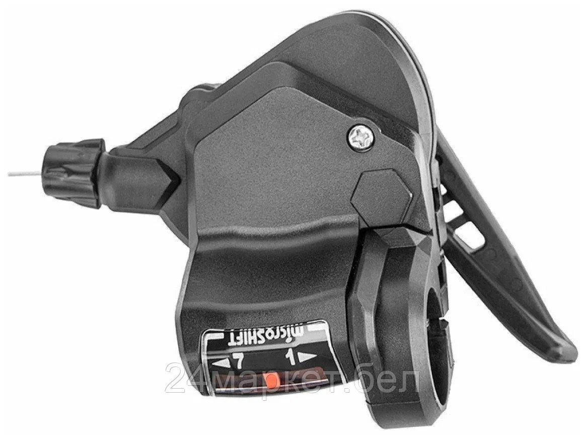 Шифтер Microshift TS38-7,правый ,черный  83616131 microSHIFT