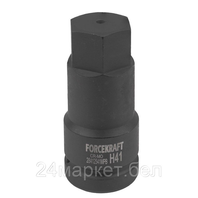 FK-28412541MPB FORCEKRAFT Головка-бита 6-гранная ударная 1", 41мм