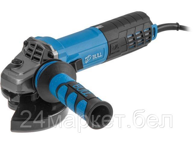 Одноручная углошлифмашина BULL WS 1217 в кор. БЕСЩЕТ., рег. об., 125 мм, 1600 Вт, плав. пуск., 4 м (3200 - 9500 об/мин, константная электроника, защит 1333485