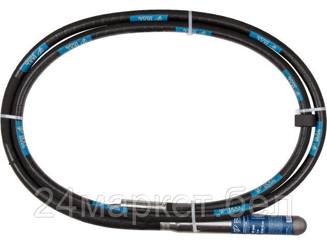 Вал гибкий 6 м в сборе с вибронаконечником 48 мм для вибратора BULL PCV 6026 1329659