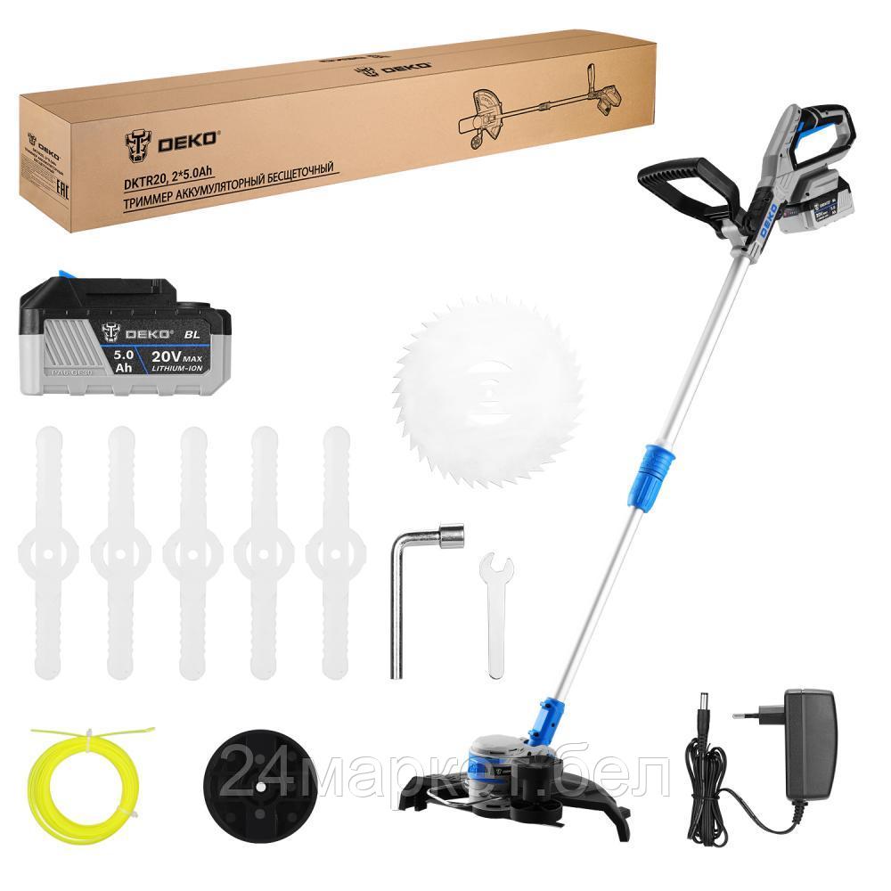 Триммер аккумуляторный DEKO DKTR20 063-4408-1