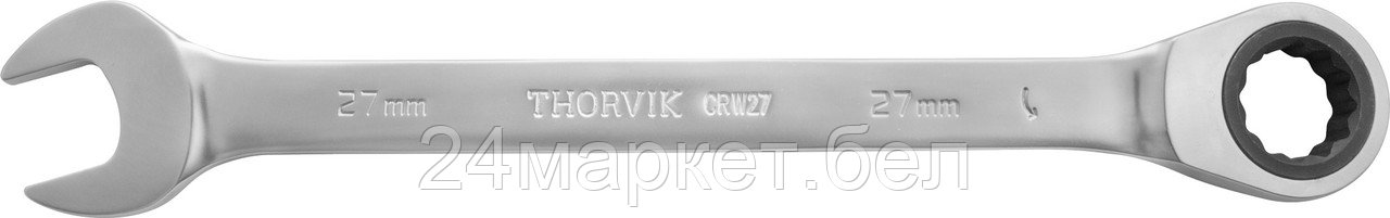 Thorvik CRW27 CRW27 Ключ гаечный комбинированный трещоточный, 27 мм