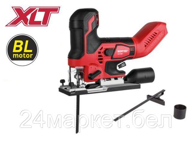 Аккум. лобзик WORTEX CJS 1330 в кор. ALL1 SOLO БЕСЩЁТ, 18В, 800 - 3800 ход/мин, пропил до 130 мм. 1325400