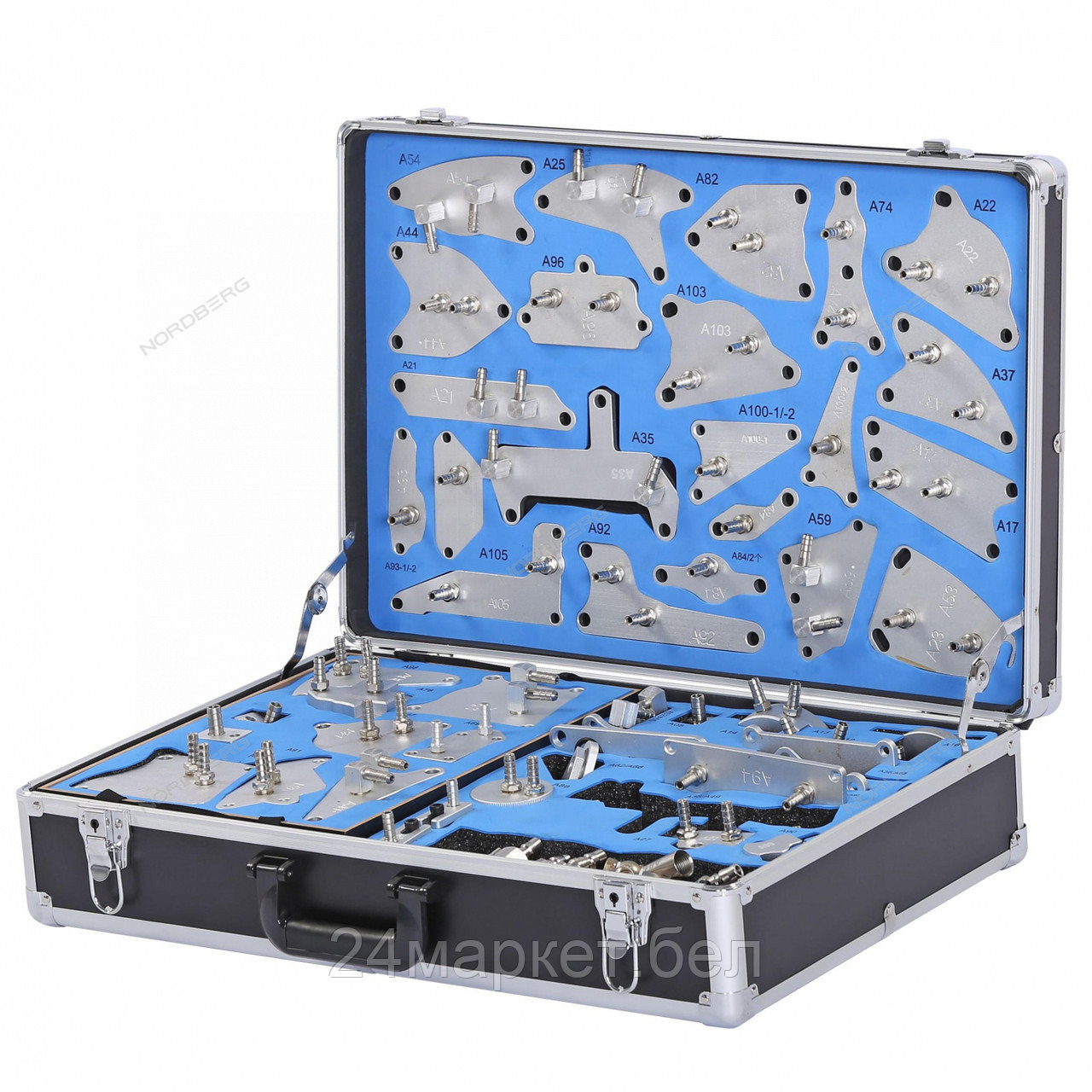 NORDBERG CM105K Комплект переходников в кейсе для замены масла в АКПП