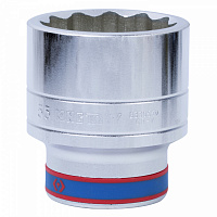 KING TONY 833055M KING TONY Головка торцевая стандартная двенадцатигранная 1", 55 мм