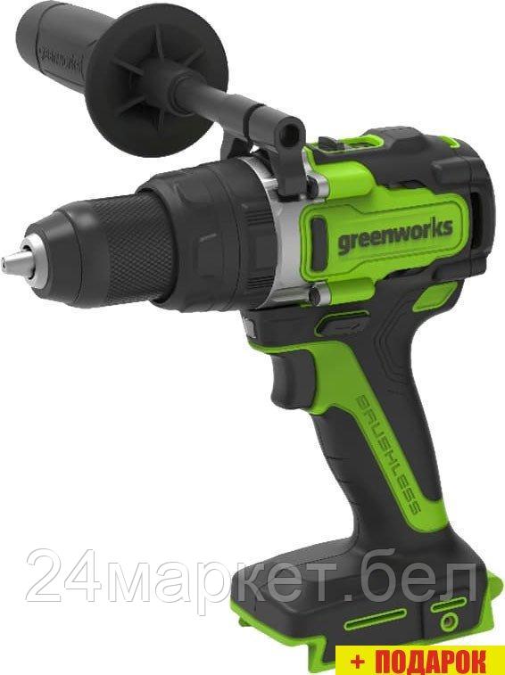 Ударная дрель-шуруповерт Greenworks GD24DD140 3707607CUD (без АКБ)