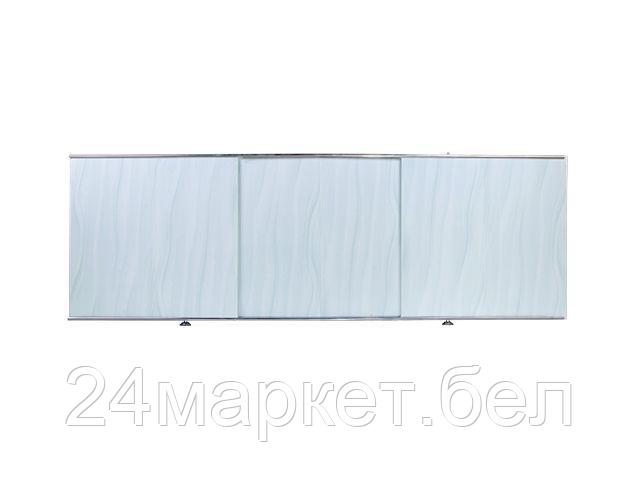 PERFECTO LINEA Беларусь Экран под ванну 1,7 м, волна голубая, PERFECTO LINEA