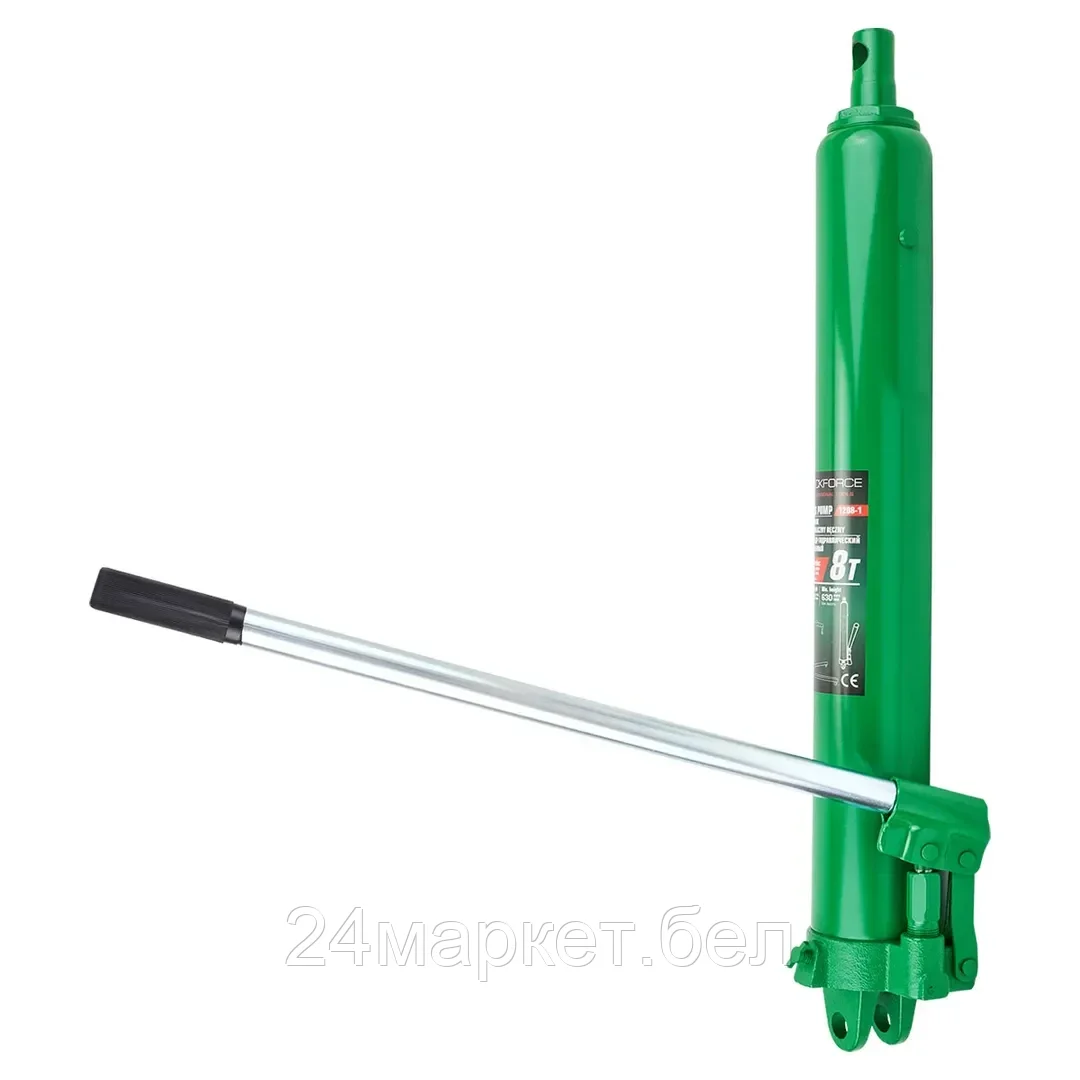 Цилиндр гидравлический удлиненный, 8т (общая длина - 660мм, ход штока - 500мм) Rock FORCE RF-1208-1