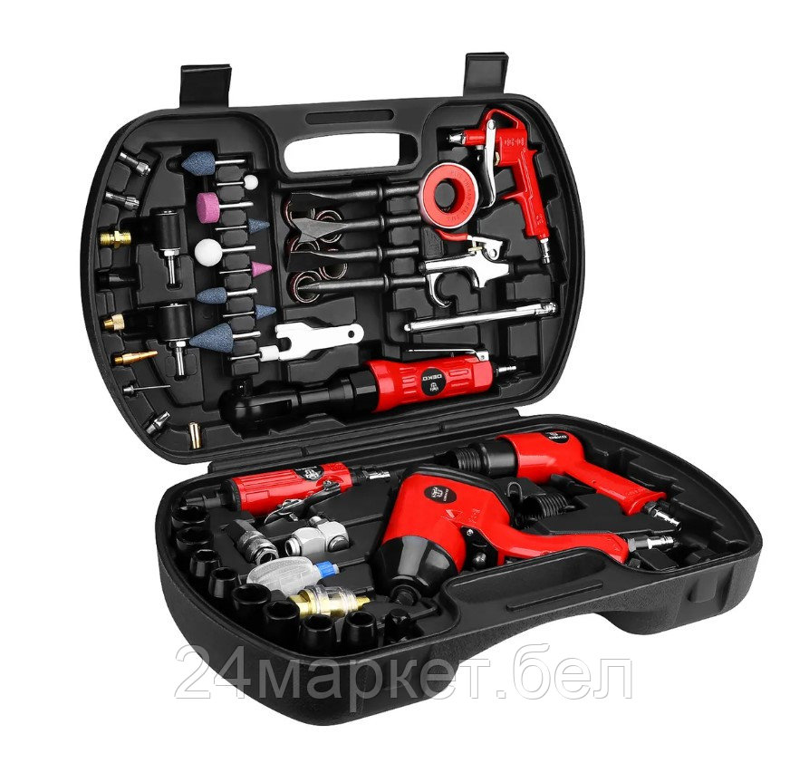 Пневмошлифмашина Deko DKPT61 Set 61