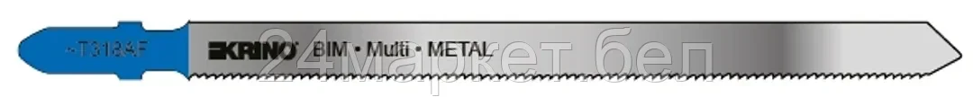 Полотно по металлу для лобзика T318AF BIM HSS 132x1,2 набор 3шт. Krino 23620130