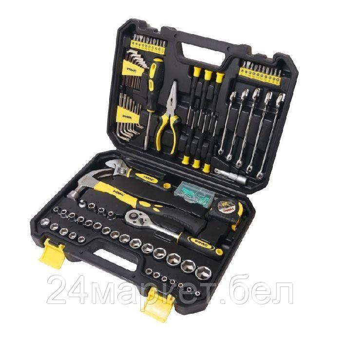 WMC TOOLS Набор инструментов 128пр. 1/4'',3/8" WMC TOOLS 30128