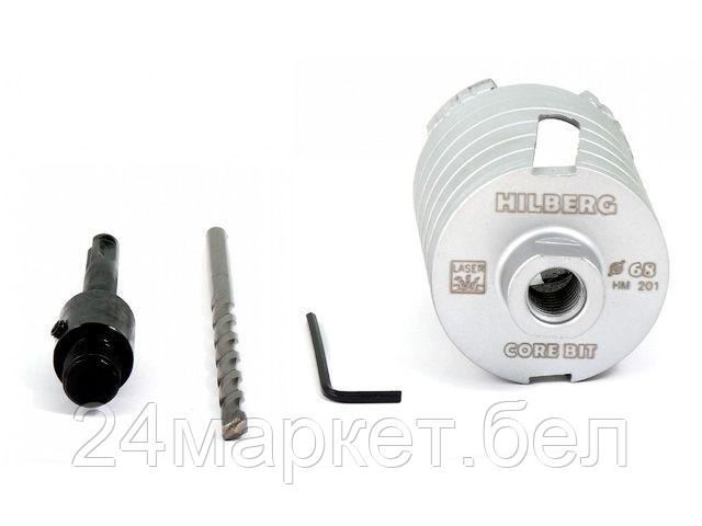 HILBERG Китай Коронка алмазная d 72 мм железобетон HILBERG LASER (сухое сверление)