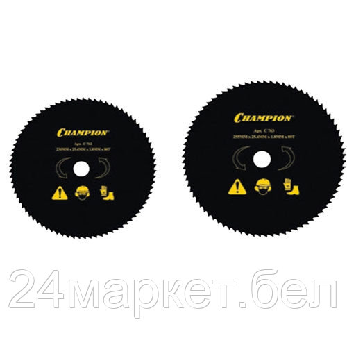Полотно с остроугольными зубцами 80/255/25,4 (SRM-330ES/SRM-350ES.4605) (C5113)