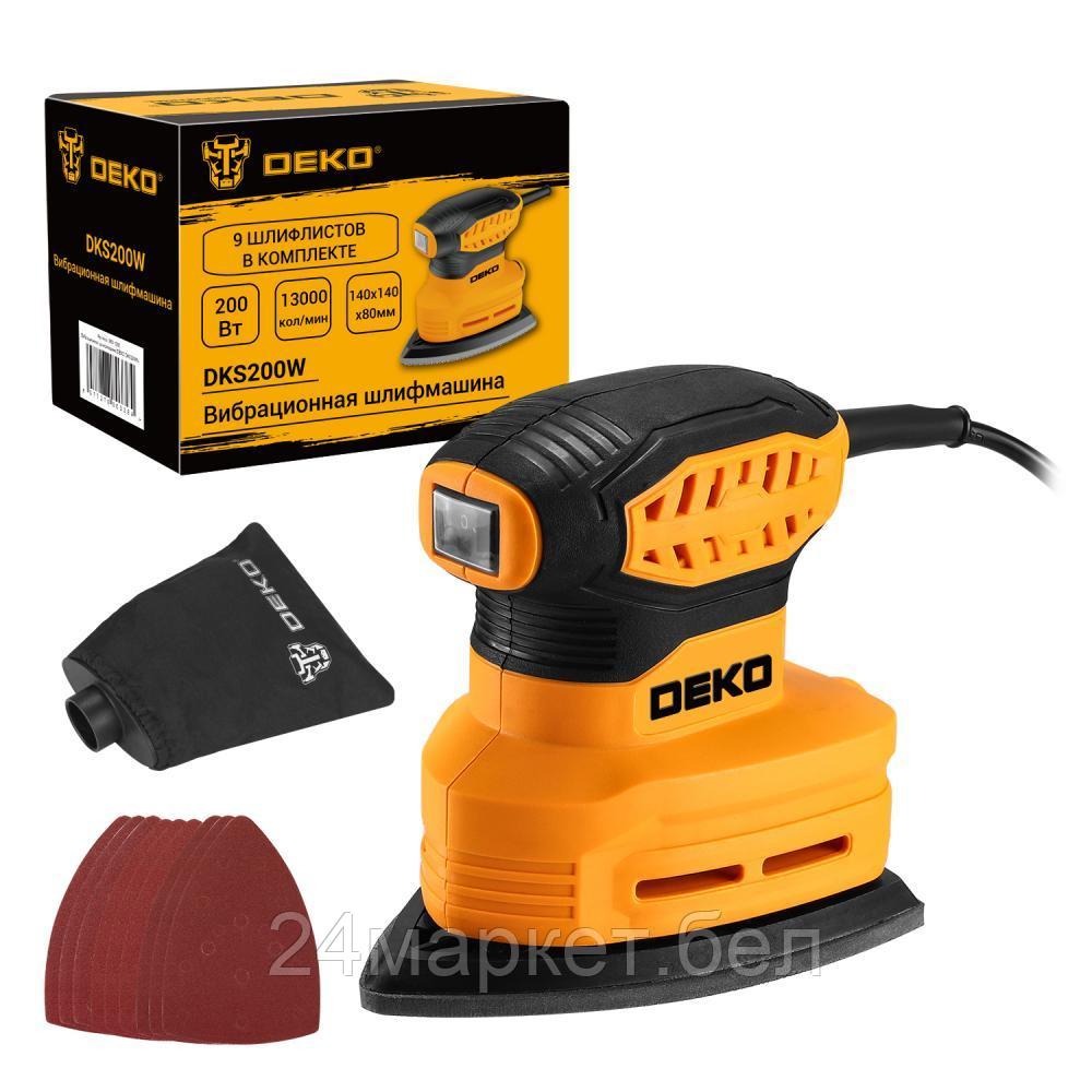 Дельташлифмашина Deko DKS200W 083-1200
