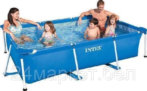 Каркасный бассейн Intex Rectangular Frame 260x160x65 (58980/28271)