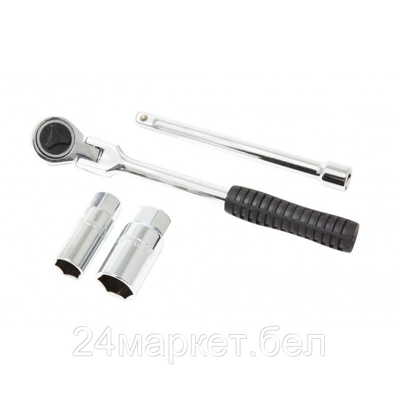 Набор торцевых головок KingTul KT-807SL5 (4 предмета)