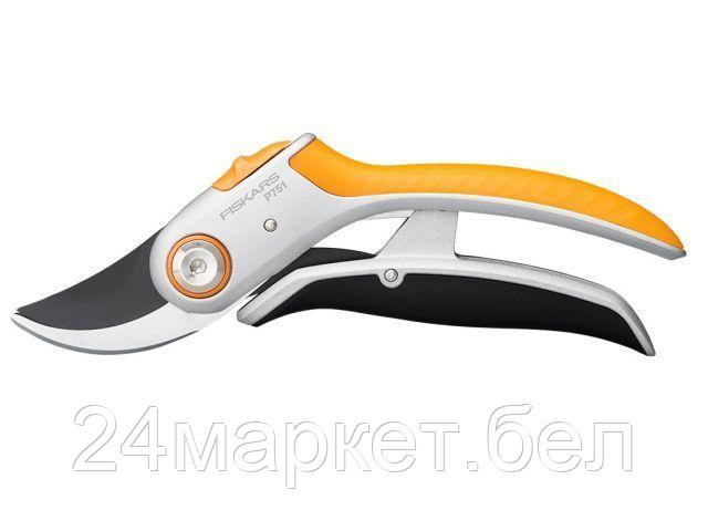 Секатор плоскостной металлический FISKARS Plus PowerLever P751