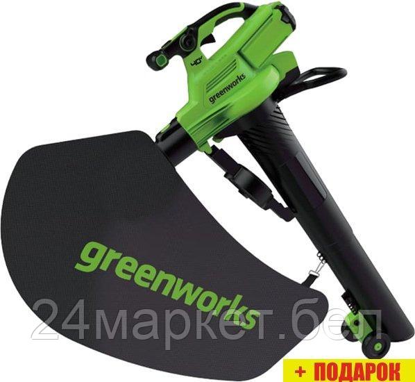 Ручная воздуходувка Greenworks GD40BVII 40V 2406907 (без АКБ)