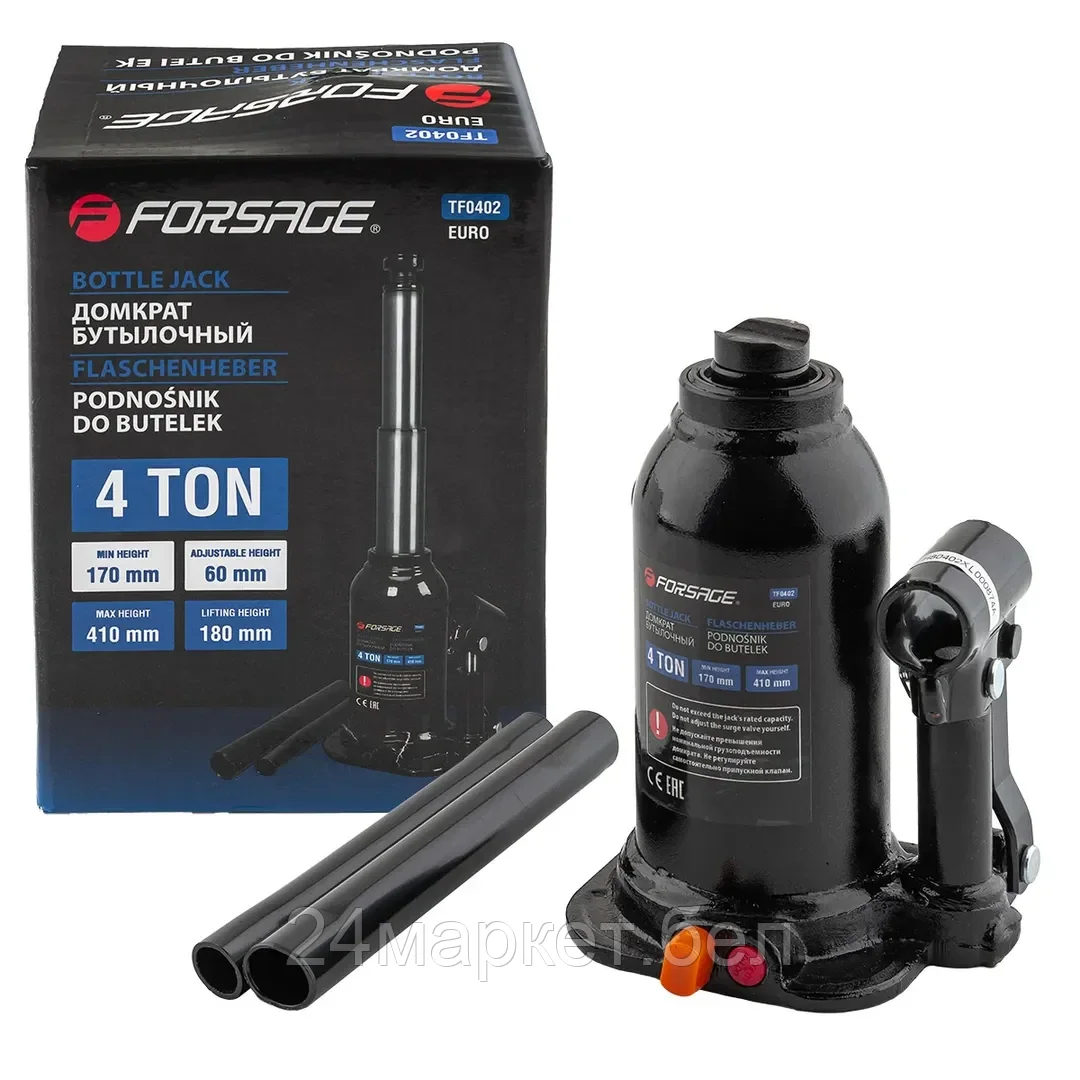Бутылочный домкрат FORSAGE F-TF0402(New) 4т.