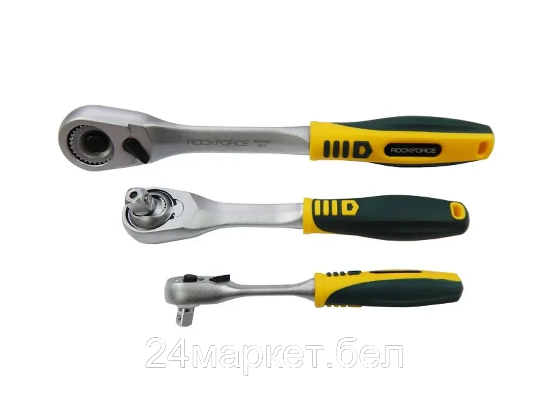 Rock FORCE Трещотка с плавающим механизмом (30зуб.), 1/2" Rock FORCE RF-802423D