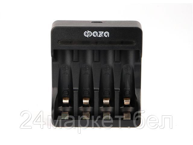 Зарядное USB для 4х Ni-MH аккумуляторов АА, ААА ФАZA (ФАZА) 5038929