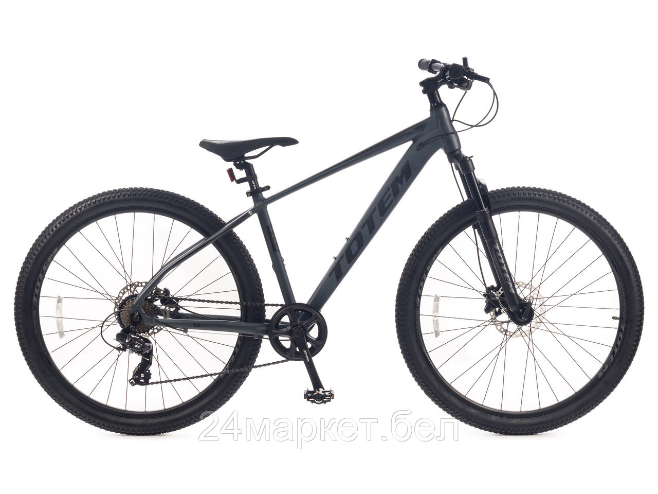 Двухколесный велосипед TOTEM, модель CRUISER-27.5HDA, CRU27HD16GR-AL Totem