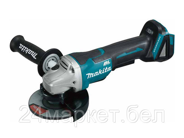 Аккум. углошлифмашина MAKITA LXT DGA 505 Z в кор. (18.0 В, БЕЗ АККУМУЛЯТОРА, диск 125х22.0 мм, вибро, клавишный выключатель) DGA505Z